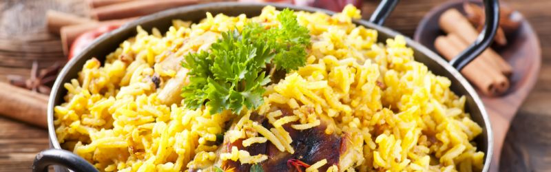 Biryani dishes category header image
