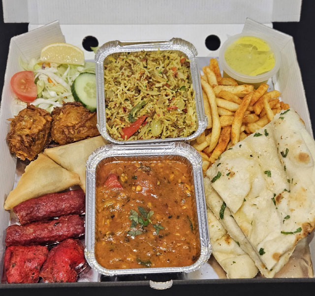 Pick up a Munch Box from Masala Bites today